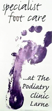 podiatry clinic logo